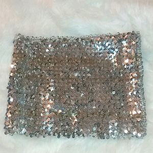 Toppettes by A. Brod sequins tube top